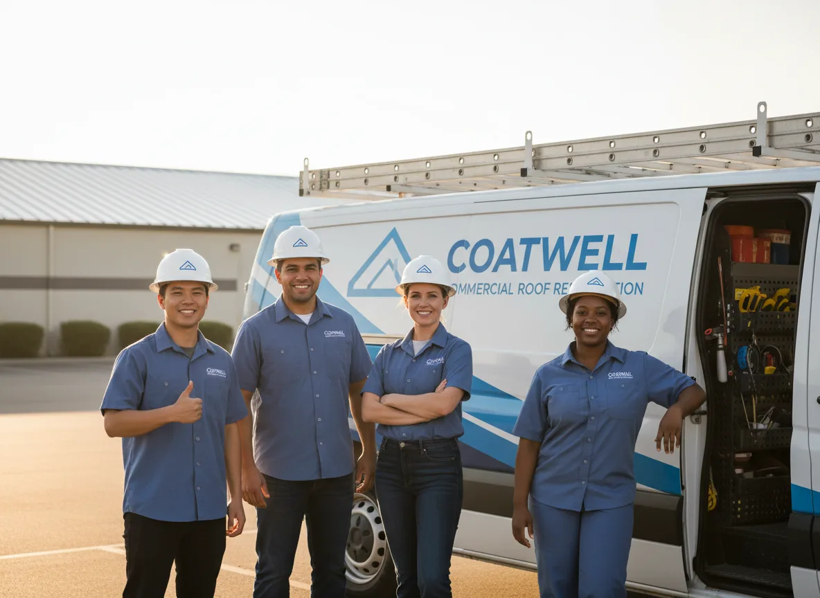 Commercial roof coating company in Monponsett, MA